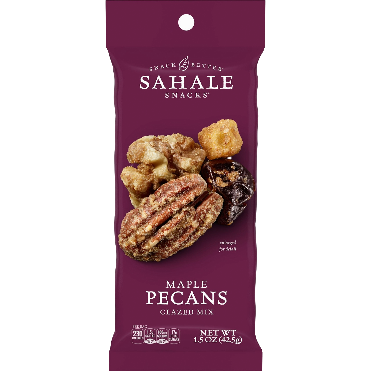 Sahale Maple Pecans Glazed Mix - (9 packs x 1.5 oz)