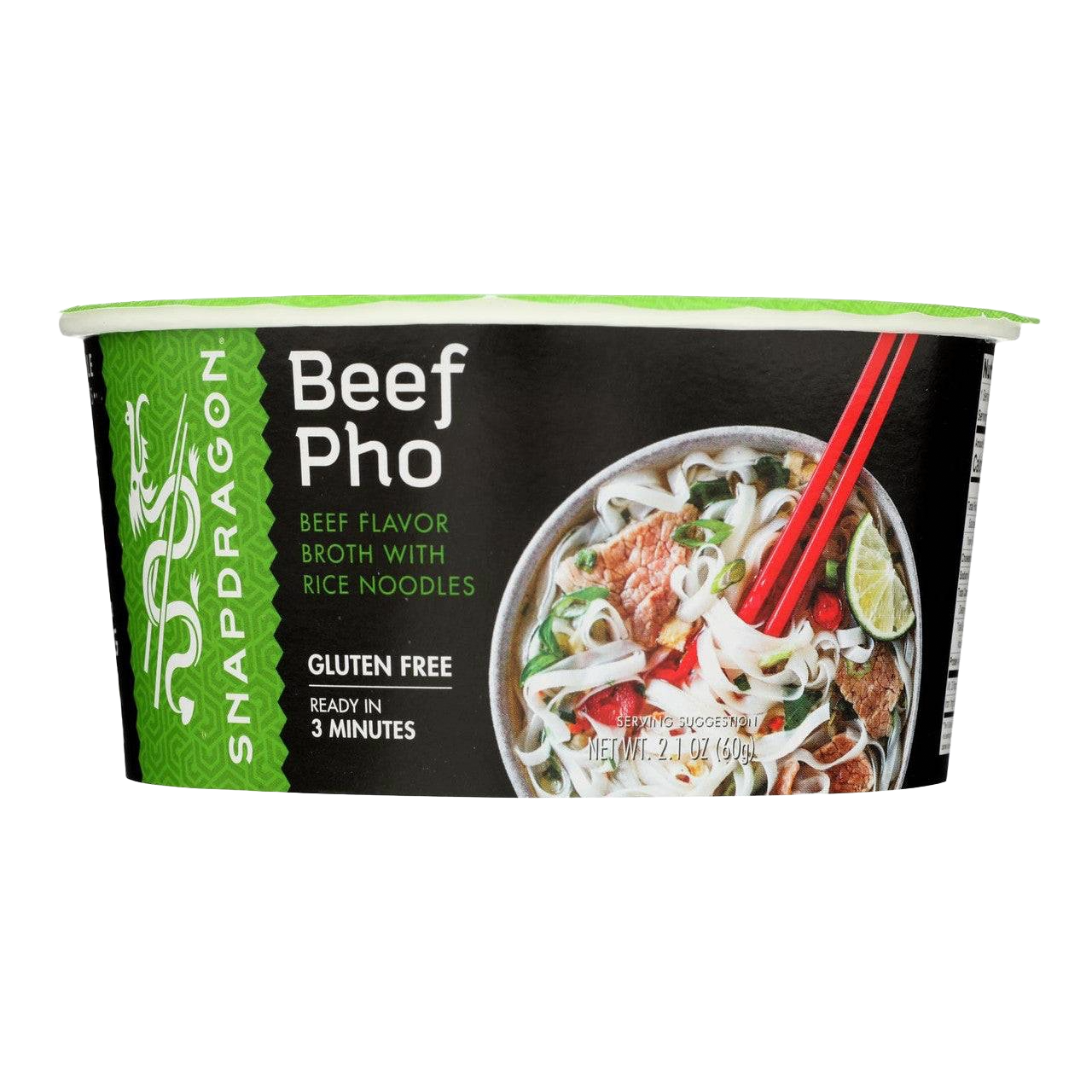 Snapdragon Beef Pho Bowl ( 6 X 2.1 OZ )