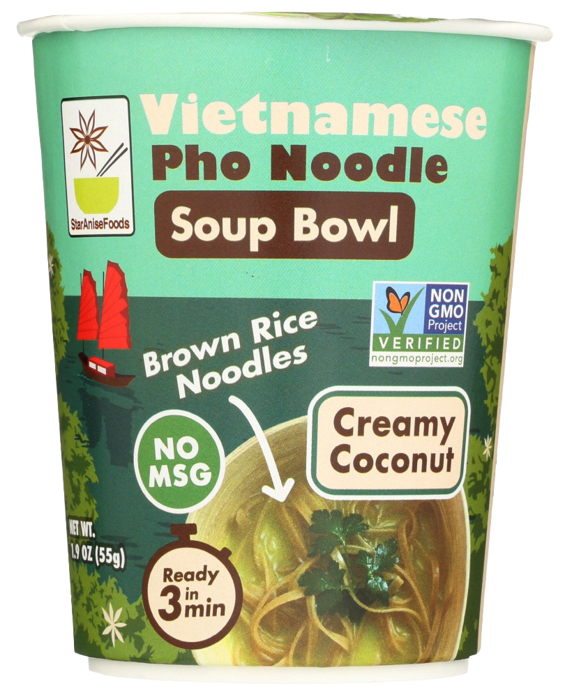 Star Anise Foods Vietnamese Pho Noodle Soup Bowl ( 6 X 1.9 OZ )