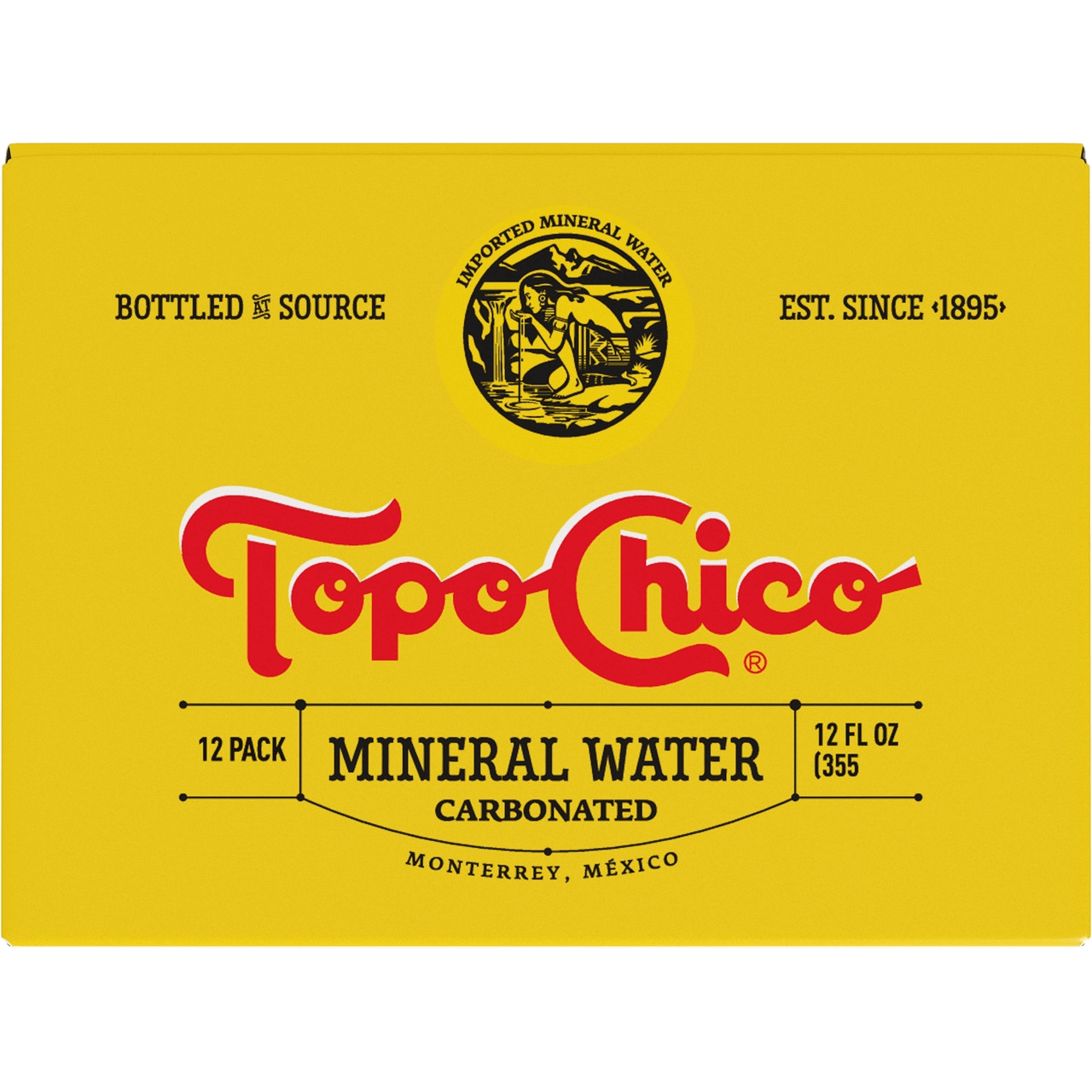 Topo Chico Carbonated Mineral Water ( 12 bottles X 12 OZ)