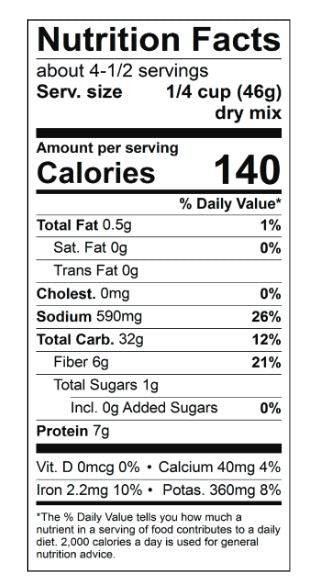 Tony Chachere's Red Beans & Rice Mix (12x7 Oz)-6