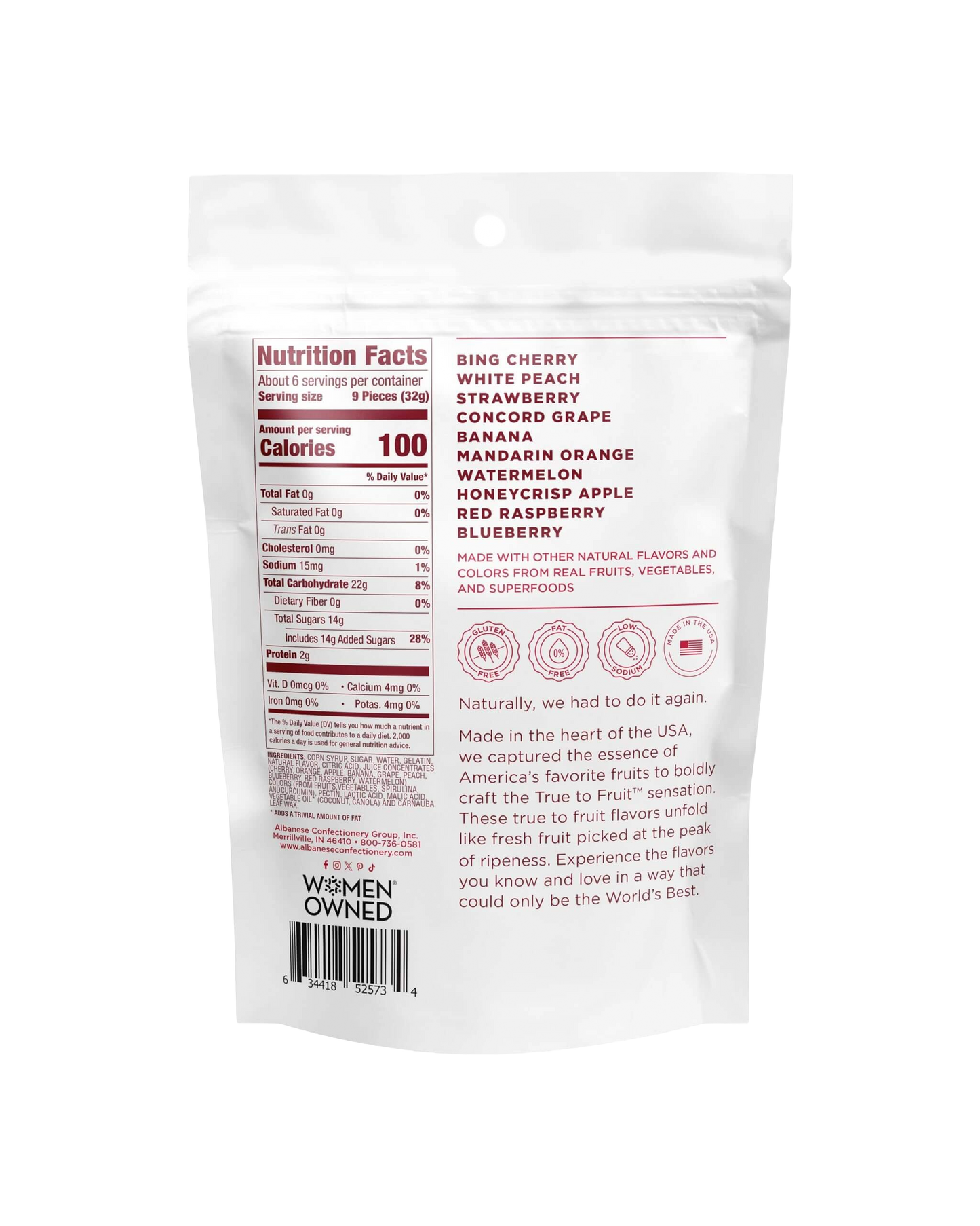 America's Family Favorite - Albanese Gummy Bears, World's Best Fruit Gummies 7.75oz | 12 Flavors