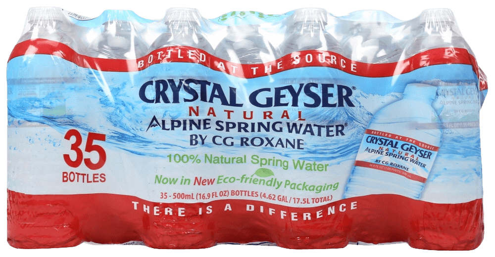 Crystal Geyser Alpine Spring Water 16.9 fl oz - (1 x 35 pack)