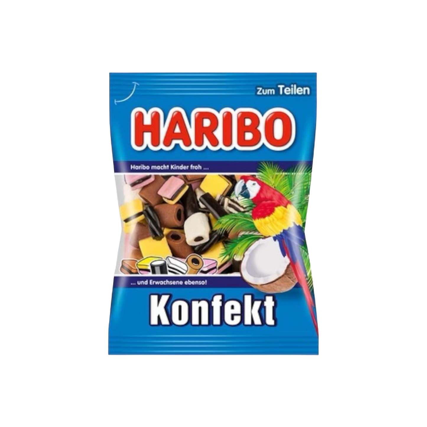 Haribo Konfekt Candies - Assorted flavors of Licorice Candy - 175g