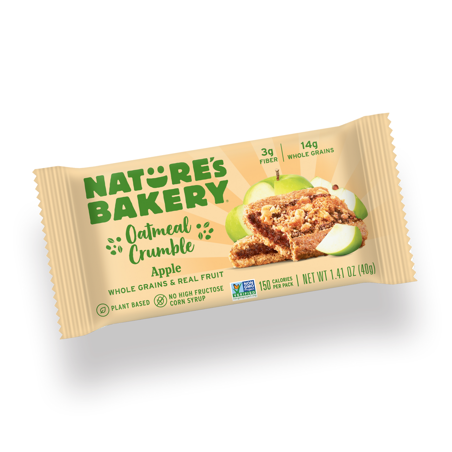 Nature's Bakery Oatmeal Crumble Apple Flavor - (6packs x 8.46oz)