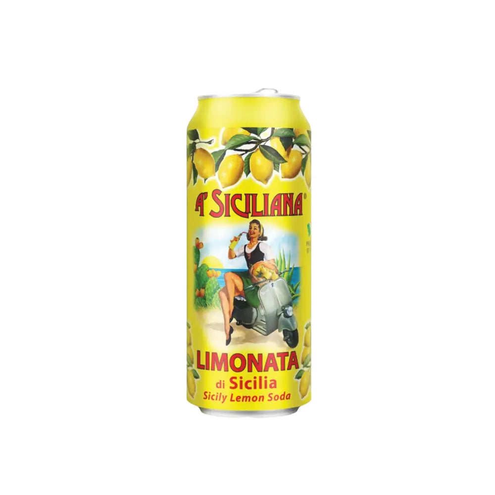 A’ Siciliana Sicilian Limonata Lemon Soda 11.15oz - CARBONATED & SPARKLING