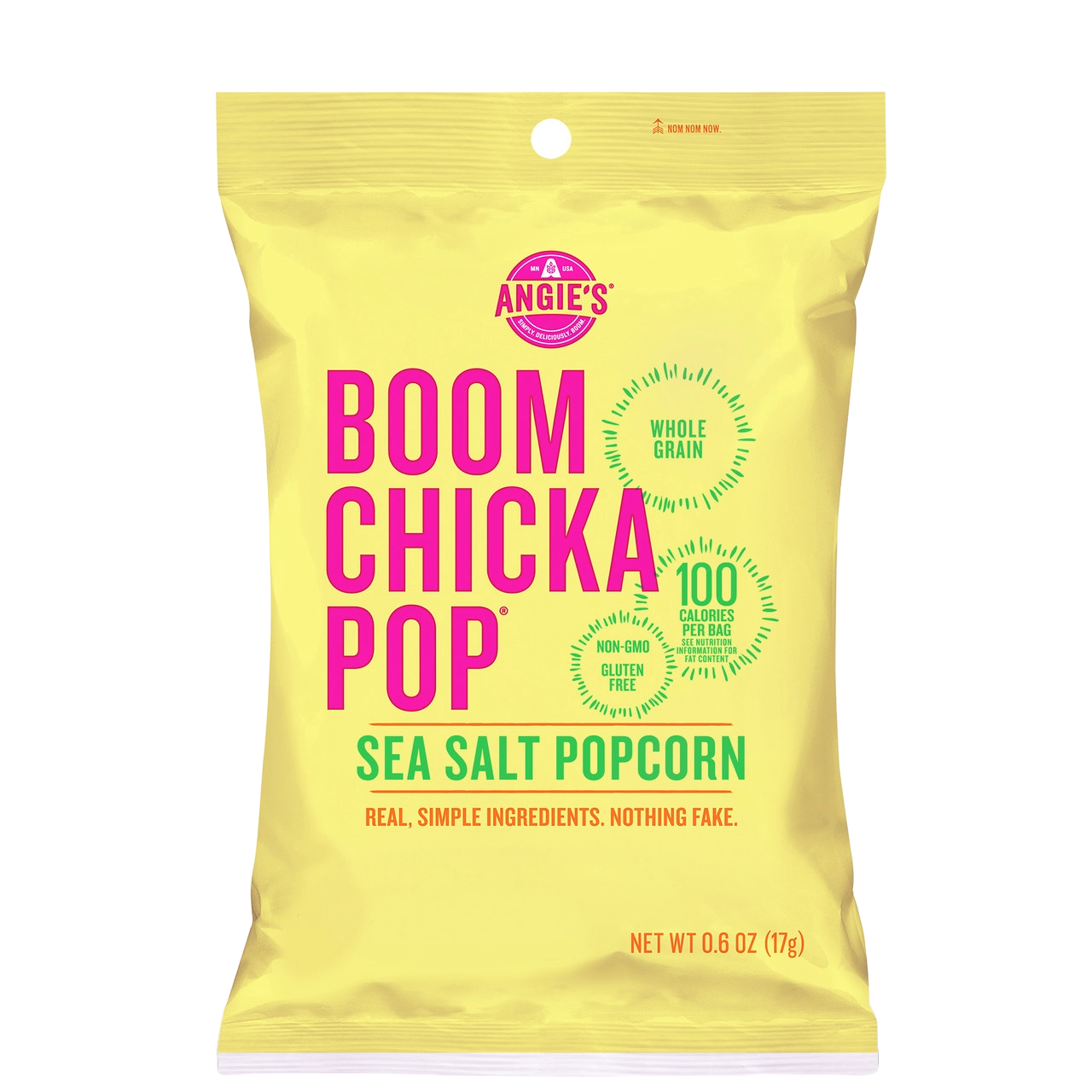 Angie's Boom Chicka Pop Sea Salt Popcorn (24 X 0.6 OZ)