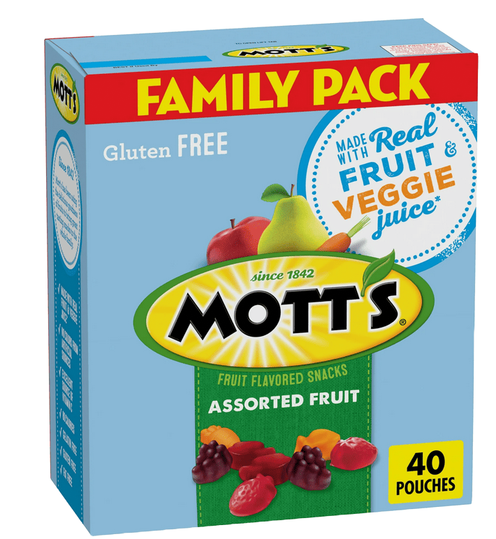Mott's Fruit Flavored Snacks Family Pack - 40 Ct, 32 oz
