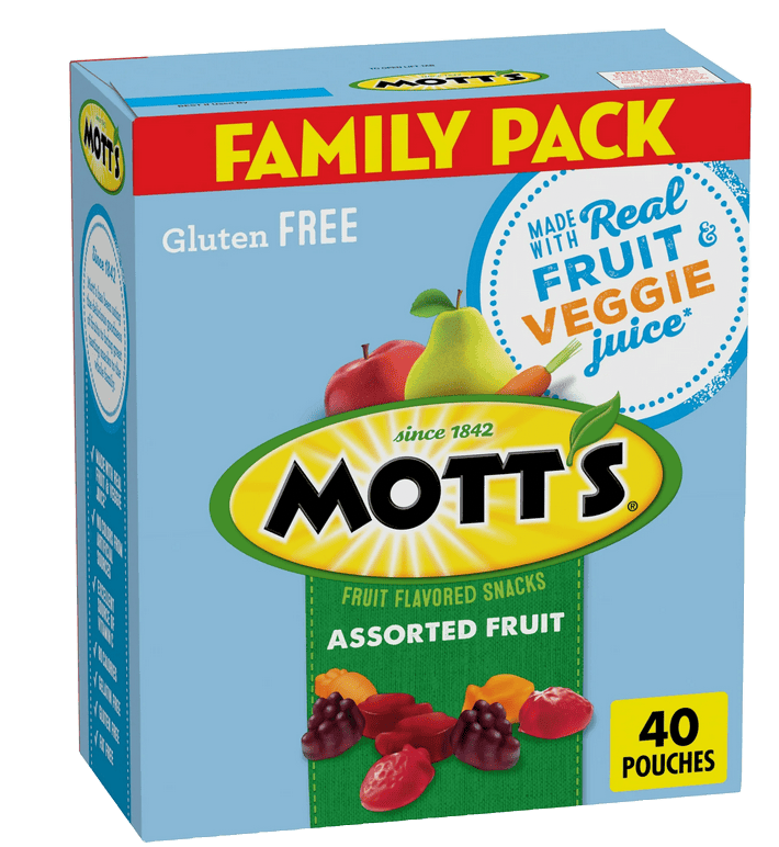 Mott's Fruit Flavored Snacks Family Pack - 40 Ct, 32 oz