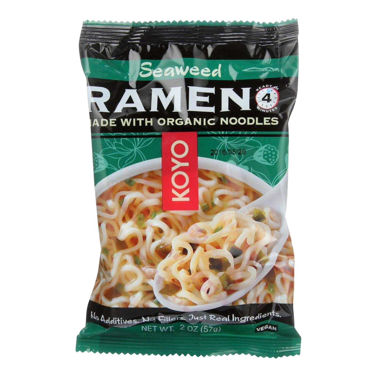 Koyo Foods Seaweed Ramen (12x2 Oz)