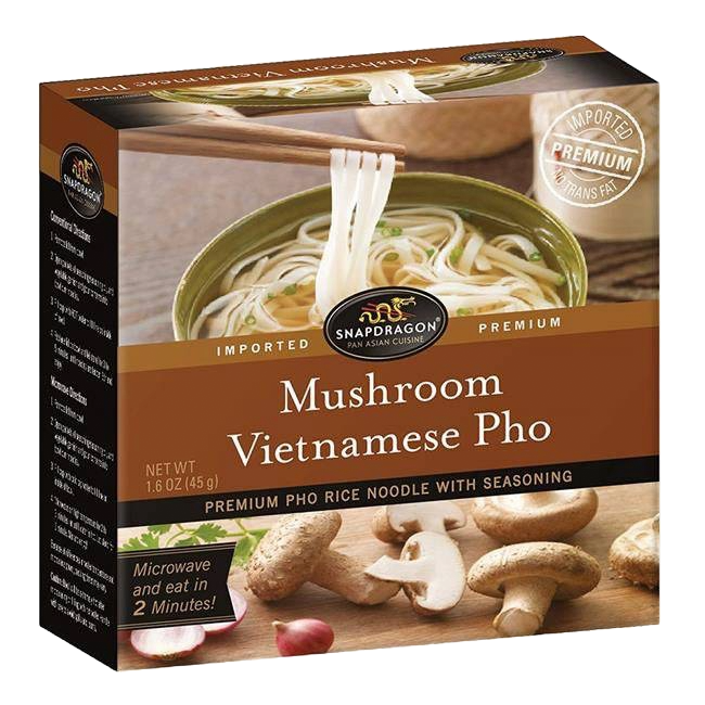 Snapdragon Mushroom Vietnamese Pho Bowl (6 X 2.1 OZ )