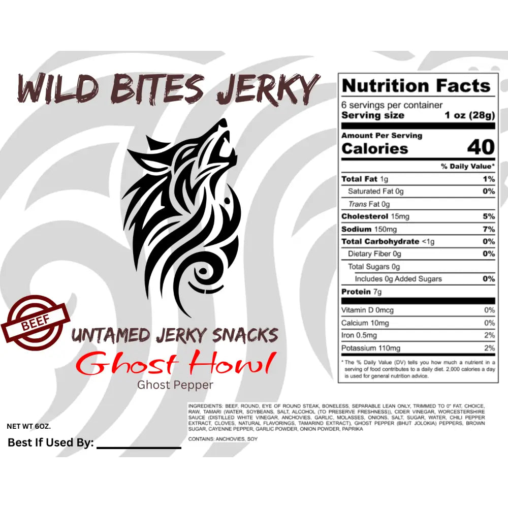 Ghost Howl - Beef - 6oz