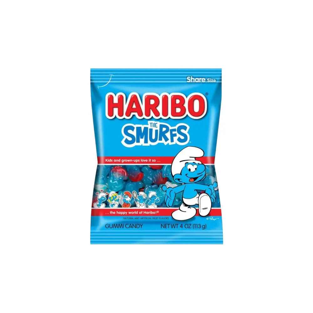 Haribo Gummy Candy The Smurfs 175g - candy
