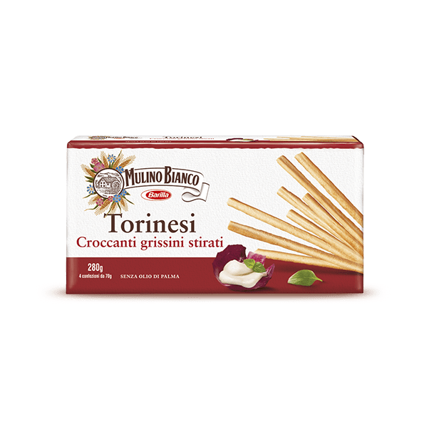 Mulino Bianco Breadsticks Torinesi (4 x 70g) 280g - Biscuits