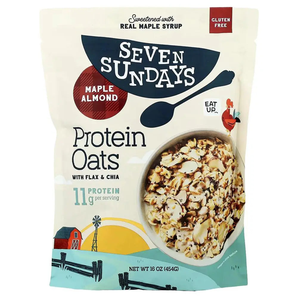 Seven Sundays - ’Maple Almond’ Protein Oats (16OZ)