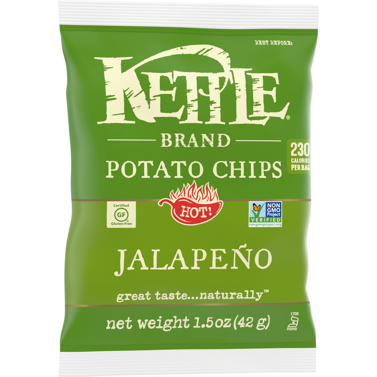 KETTLE JALAPENO CHIPS ( 24 X 1.5 OZ   )-12