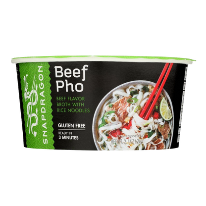 Snapdragon Beef Pho Bowl ( 6 X 2.1 OZ   )
