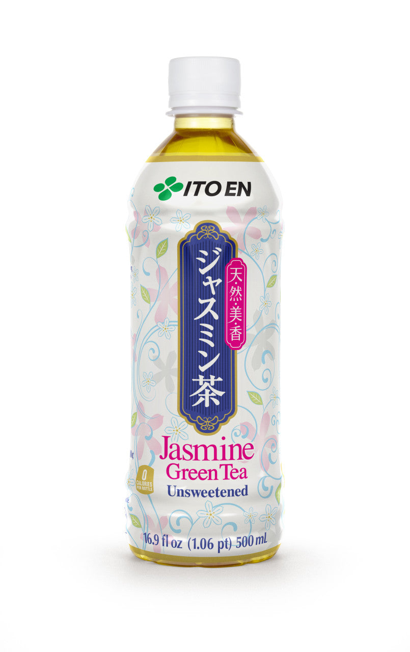 Ito En Jasmine Japanese Green Tea (12x16.9Oz)-0