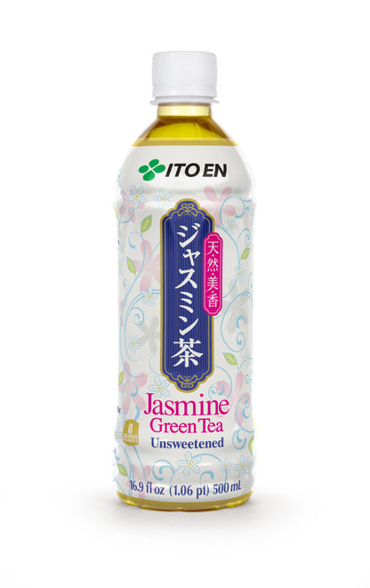 Ito En Jasmine Japanese Green Tea (12x16.9Oz)-0