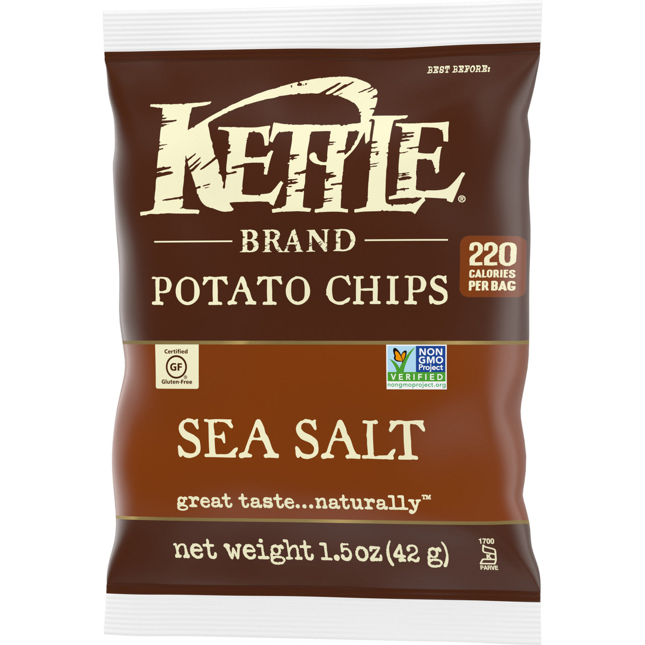KETTLE CHIPS SEA SALTED ( 24 X 1.5 OZ   )-7