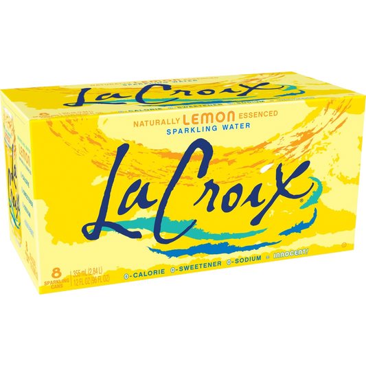 Lacroix Lemon Sparkling Water (3x8Pack )