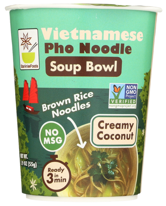 Star Anise Foods Vietnamese Pho Noodle Soup Bowl ( 6 X 1.9 OZ   )