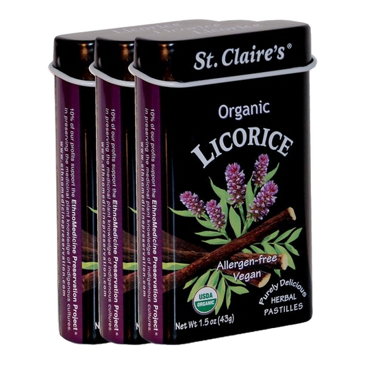 St. Claire's Organic Licorice (6 X 1.5 OZ)