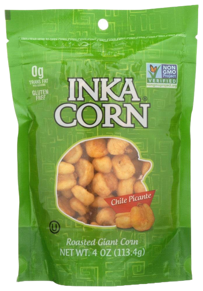 Inka Roasted Giant Roasted Corn Chile Picante Flavor (6 x 4oz)