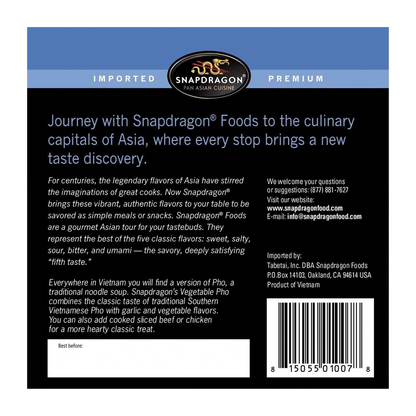 Snapdragon Vegetable Pho ( 6 X 2.1 OZ   )