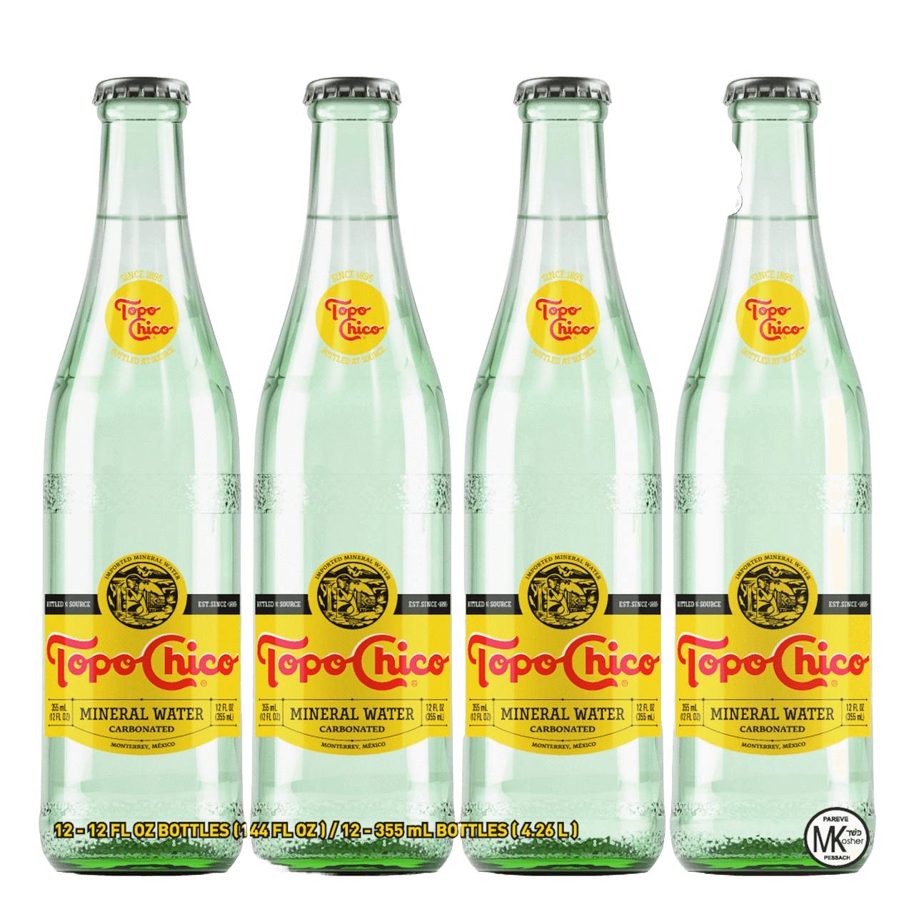 Topo Chico Carbonated Mineral Water ( 12 bottles X 12 OZ)