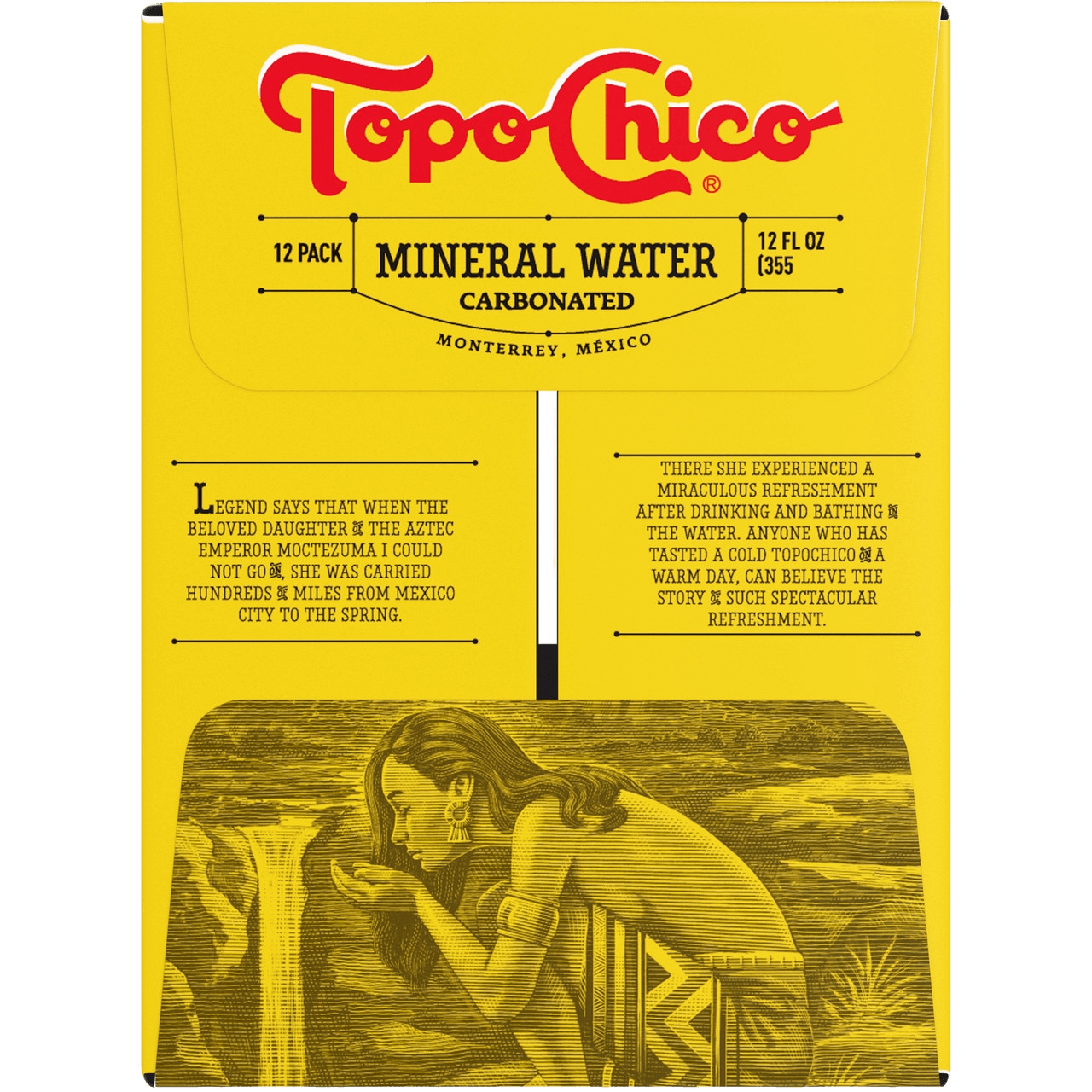 Topo Chico Carbonated Mineral Water ( 12 bottles X 12 OZ)