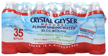Crystal Geyser Alpine Spring Water 16.9 fl oz - (1 x 35 pack)