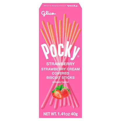 Glico Pretz Cookie Strawberry (20x1.41OZ )-0