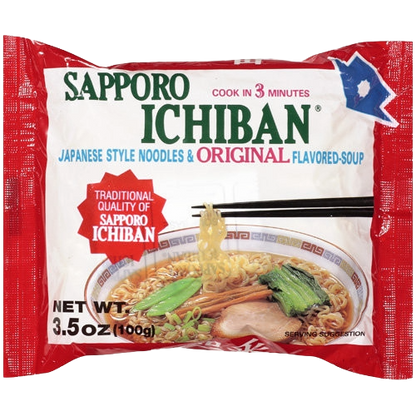 Sapporo Original Soy Sauce Instant Ramen(24 x 3.5oz)