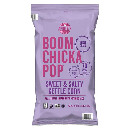 Angie's Boom Chicka Pop Sweet and Salty Kettle Corn, Snacks, 25 oz.-0