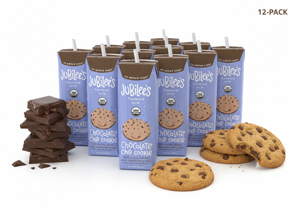 Chocolate Chip Cookie Organic Whole Milk Boxes, 12-pack