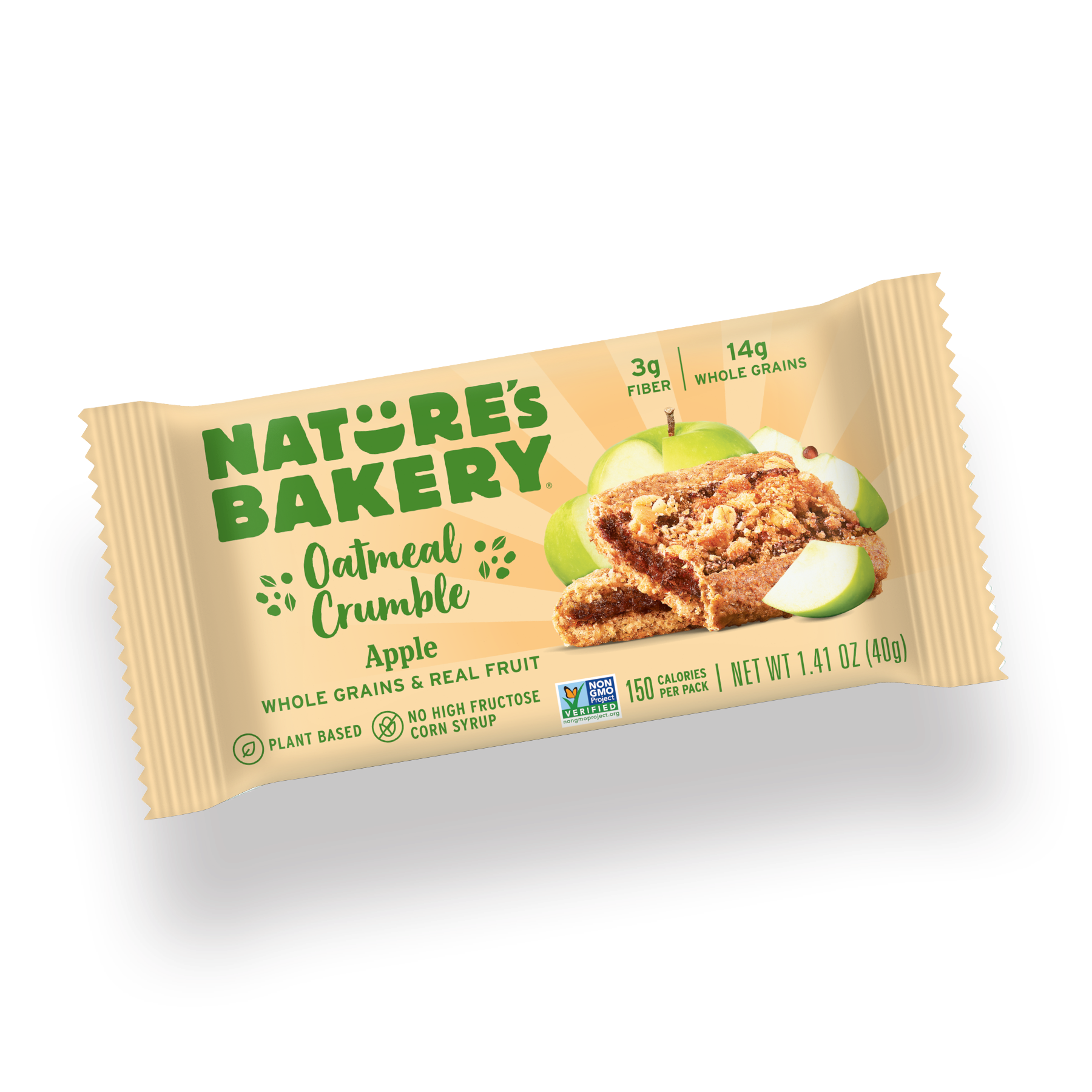 Nature's Bakery Oatmeal Crumble Apple Flavor - (6packs x 8.46oz)