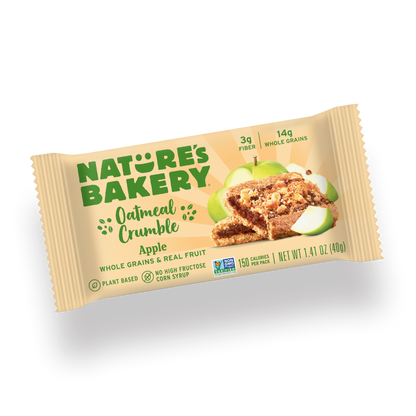 Nature's Bakery Oatmeal Crumble Apple Flavor - (6packs x 8.46oz)
