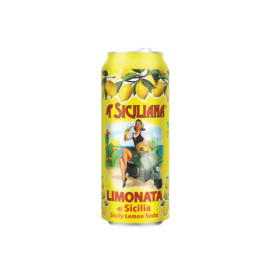 A’ Siciliana Sicilian Limonata Lemon Soda 11.15oz - CARBONATED & SPARKLING
