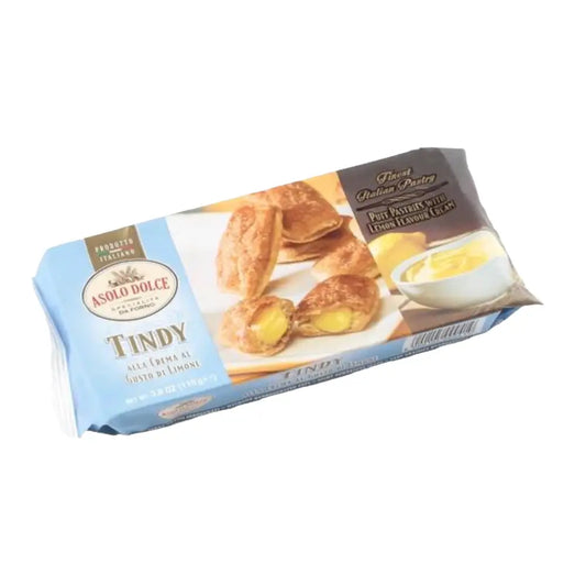 Asolo Dolce Filled Puff Pastry With Lemon Cream 110g - pastry