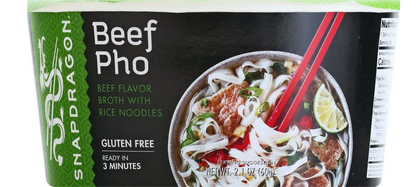 Snapdragon Beef Pho Bowl ( 6 X 2.1 OZ   )