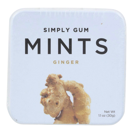Simply Gum Ginger Mints (6 X 30 CT)