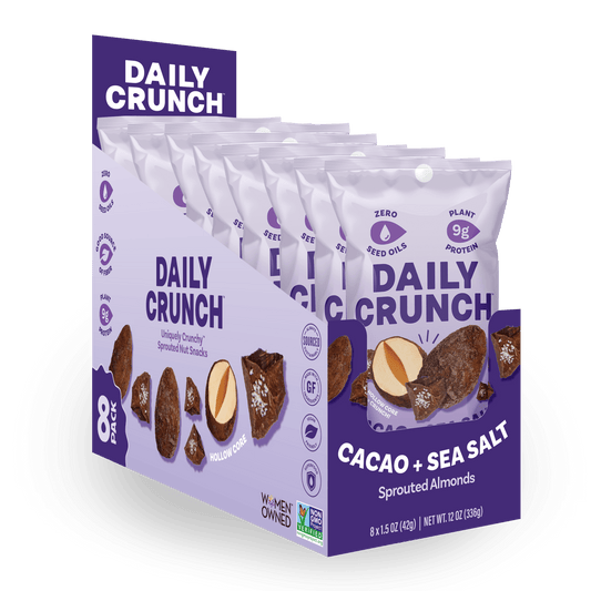 CACAO + SEA SALT (SNACK) - 8 Pack - Nuts