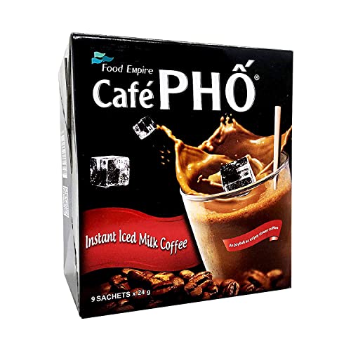 Cafe Pho Vietnamese 3in1 Instant Coffee Mix Box of 9 Sachets - Coffee