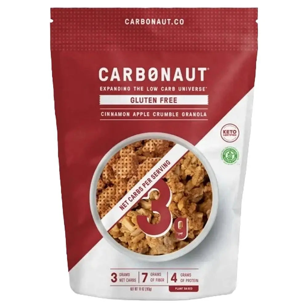 Carbonaut - ’Cinnamon Apple Crumble’ Gluten-Free Granola (10OZ)