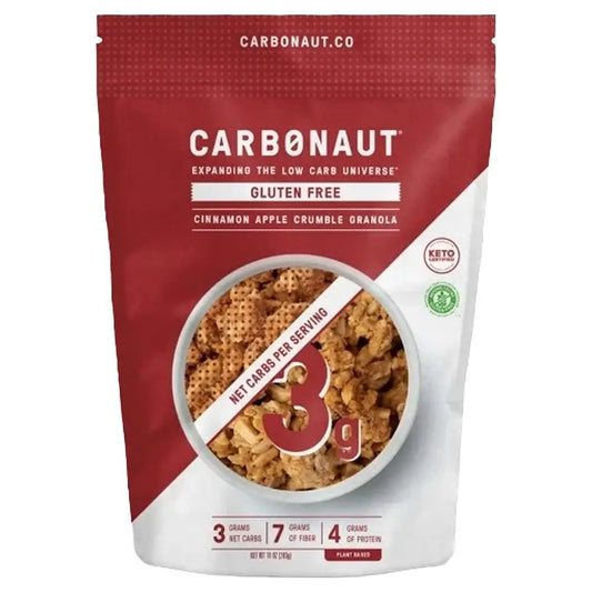 Carbonaut - ’Cinnamon Apple Crumble’ Gluten-Free Granola (10OZ)