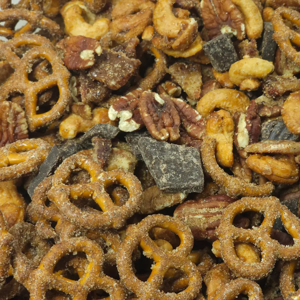 Cedar Valley Cuts & Crunch™: Brown Sugar Cinnamon Premium Trail Mix - (Various Size Packages) - Trail Mix Snacks