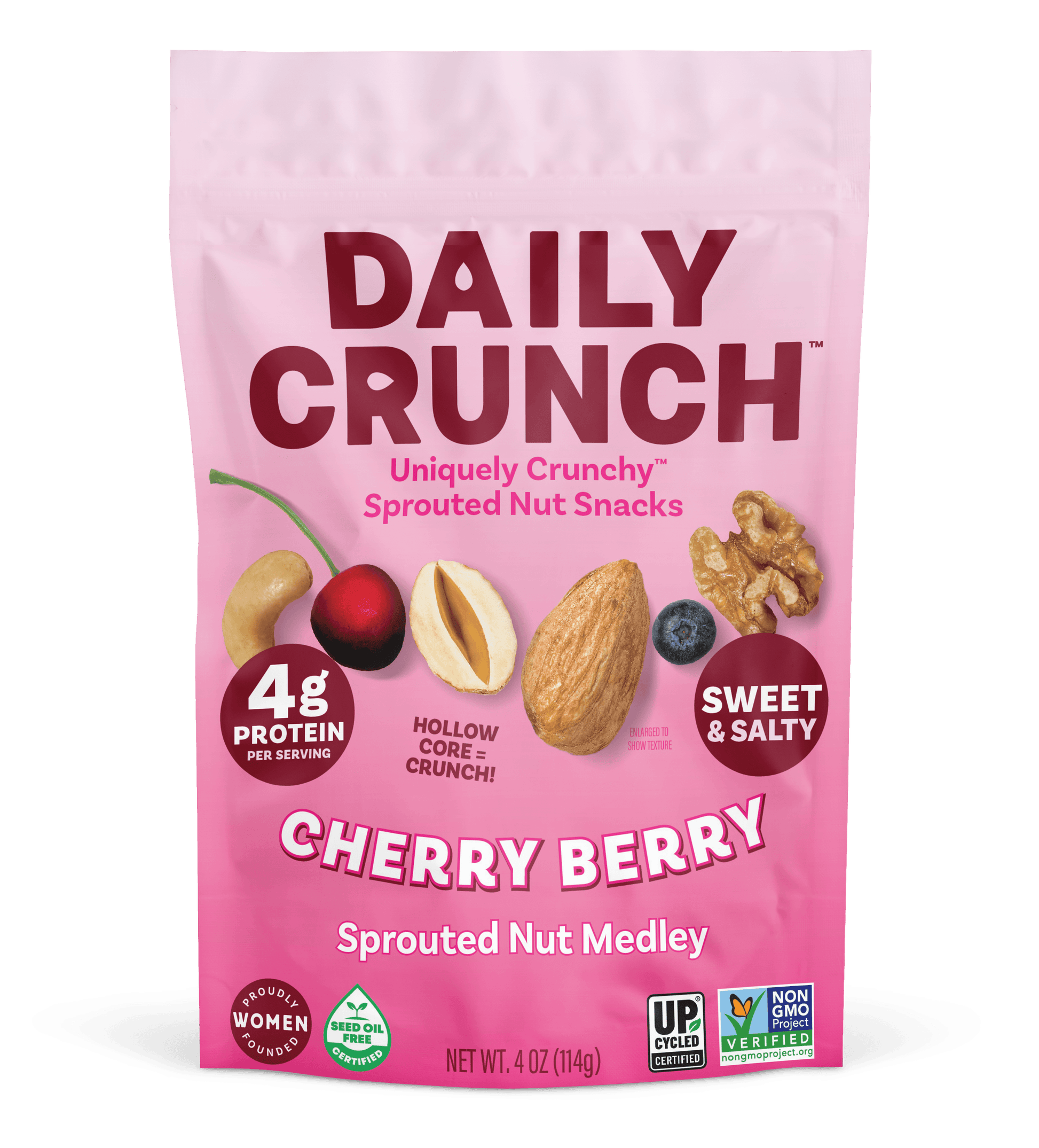 CHERRY BERRY NUT MEDLEY - Trail Mix Snacks