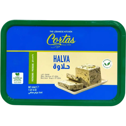 Cortas Halva With Pistachios – Traditional Sweet Treat - Halva