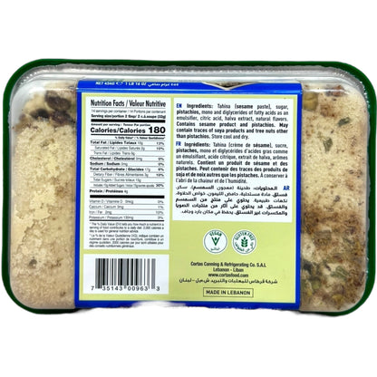 Cortas Halva With Pistachios – Traditional Sweet Treat - Halva